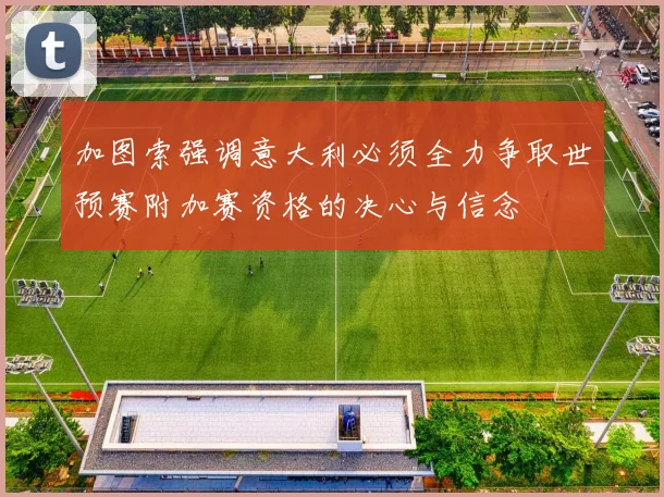 加图索强调意大利必须全力争取世预赛附加赛资格的决心与信念